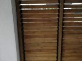 Medinės žaliuzes terasai, pavėsinei, nišoms - nuotraukos Nr. 4