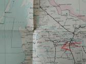 1920 m. Rytprūsių žemėlapis (Memel, Konigsberg.) - nuotraukos Nr. 6