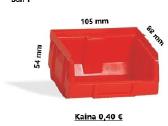 Plastikinės dėžutės