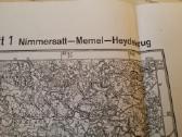 1944 m. Memelio žemėlapio kopija