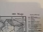 1942 m. Mingės žemėlapio kopija