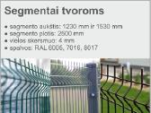 Segmentai, stulpai, apkabos tvoroms - nuotraukos Nr. 2