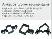 Segmentai, stulpai, apkabos tvoroms - nuotraukos Nr. 4
