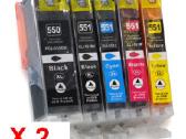 Canon Pgi-550xl Cli-551xl