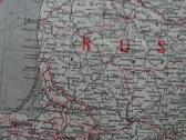 Rytų Europos karo žemėlapis 1914/1915 - nuotraukos Nr. 2