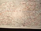 Rytų Europos karo žemėlapis 1914/1915 - nuotraukos Nr. 9