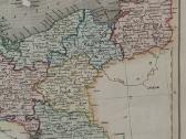 1845 m. originalus Prūsijos žemėlapis - nuotraukos Nr. 2