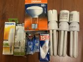Ivairios lemputes sviestuvams. Uz visas 15€