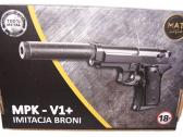 Beretta – Airsoft metalinis pistoletas su duslintu - nuotraukos Nr. 3