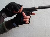 Beretta – Airsoft metalinis pistoletas su duslintu - nuotraukos Nr. 6
