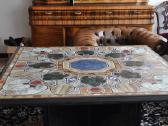Marmuro mozaikos stalas (Pietre Dure), Italija - nuotraukos Nr. 2