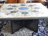 Marmuro mozaikos stalas (Pietre Dure), Italija - nuotraukos Nr. 3