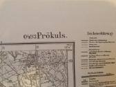 Priekulės žemėlapio kopija 1941 m.