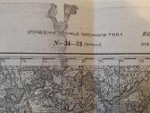 Tauragės žemėlapio kopija 1928 m.