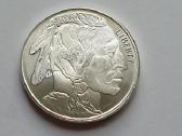Usa 1/2 Oz moneta,buivolas-indenas , 999 sidabras