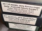 Lb monetų lipdukai