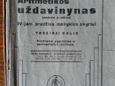 Senos matematikos knygos iki 1945 m. leidimo