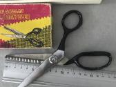 Vintage karbuotos žirklės figūrinės - nuotraukos Nr. 7