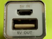 Išorinė baterija - pakrovėjas 2200mah,ouput5v, in5 - nuotraukos Nr. 4