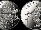 Latvija 1 lato proginės monetos (Unc, Cu-ni)