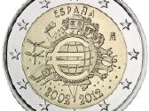 Ispanijos proginės euro monetos - nuotraukos Nr. 20