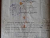 Tarpukario dokumentai,prusijos dokum. 1907 m. - nuotraukos Nr. 5