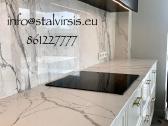 Kvarciniai virtuvės stalviršiai - Technistone - nuotraukos Nr. 2