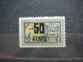 Lietuva 1922 50cnt/5a svarus lit184s
