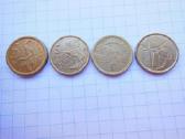 Ispanijos 5 pesetos 4 vnt,2€
