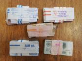 3+5+10+25 rublių pakuotės po 100 vnt.