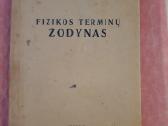 1958 m. Fizikos terminų žodynas