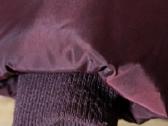 Ilgas bordo spalvos paltas (l/XL dydis) - nuotraukos Nr. 5