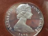 Monetos Cook i.1973m, 7,5 ir 2,5 dollars sidabras - nuotraukos Nr. 2