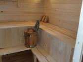 Pirtys, medinis sodo namelis,kubilai,pavesinės - nuotraukos Nr. 16