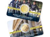 Belgijos progines euro monetos kortelese - nuotraukos Nr. 12