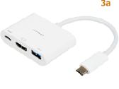 MacBook Pro, iPad Hub Type-c HD-4k, Hdmi Nauji - nuotraukos Nr. 15