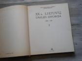 "XX a. lietuvių dailės istorija" I dalis