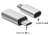 Lightning - Microusb, type-c usb, adapteriai - nuotraukos Nr. 7