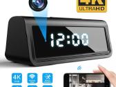 4k Uhd WiFi,ip paslėpta kamera Laikrodyje