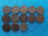 Caro laiku mnetu rinkinys 1/2 kop.13vnt.-10€