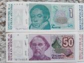 Argentinos banknotu rinkinys Unc 6vnt.-8€ - nuotraukos Nr. 2