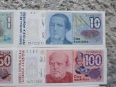 Argentinos banknotu rinkinys Unc 6vnt.-8€ - nuotraukos Nr. 3