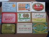 Alaus etiketės Čekoslovakija -1