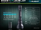 Olight M3xs-ut Javelot prozektorius 1000 metru - nuotraukos Nr. 2