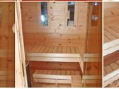 Kvadratinė sauna pirtis 3m - nuotraukos Nr. 9