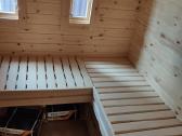 Kvadratinė sauna pirtis 3m - nuotraukos Nr. 11