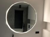 Veidrodis su LED apšvietimu (juodas 50,80,110cm ) - nuotraukos Nr. 4