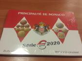 2020 m.monako eurų rinkinys nuo 1 cento iki 2 eur