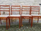Vintažinės mid century tikmedžio kėdės - nuotraukos Nr. 6