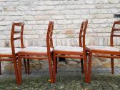Vintažinės mid century tikmedžio kėdės - nuotraukos Nr. 5